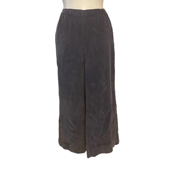 NWT Amour Vert Cupro Pull On Cropped Pants - Picture 1 of 9